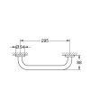 GROHE Essentials uchwyt wannowy, matte black 1024712430