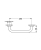 GROHE Essentials uchwyt wannowy, matte black 1024712430