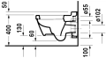 Duravit 2nd Floor miska podwieszana 54x37cm 2220090000