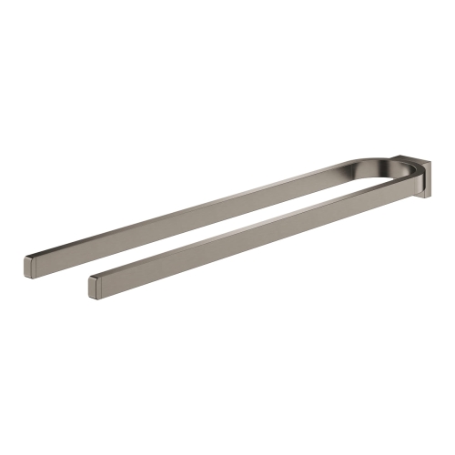 GROHE Selection wieszak na ręcznik nieobrotowy, grafitowy szczotkowany - brushed hard graphite 41059AL0