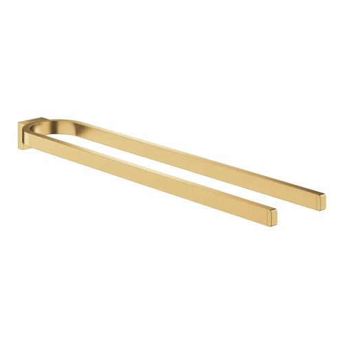 GROHE Selection wieszak na ręcznik nieobrotowy, złoty szczotkowany - brushed cool sunrise 41059GN0
