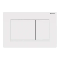 GEBERIT Sigma 30 przycisk spłukujący biały połysk/biały połysk/biały mat 115.883.11.1