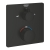 GROHE Grohtherm wannowa bateria podtynkowa termostatyczna do obsługi dwóch wyjść, element zewnętrzny, matte black 1022112430