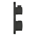 GROHE Grohtherm wannowa bateria podtynkowa termostatyczna do obsługi dwóch wyjść, element zewnętrzny, matte black 1022102430