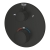 GROHE Grohtherm wannowa bateria podtynkowa termostatyczna do obsługi dwóch wyjść, element zewnętrzny, matte black 1022102430