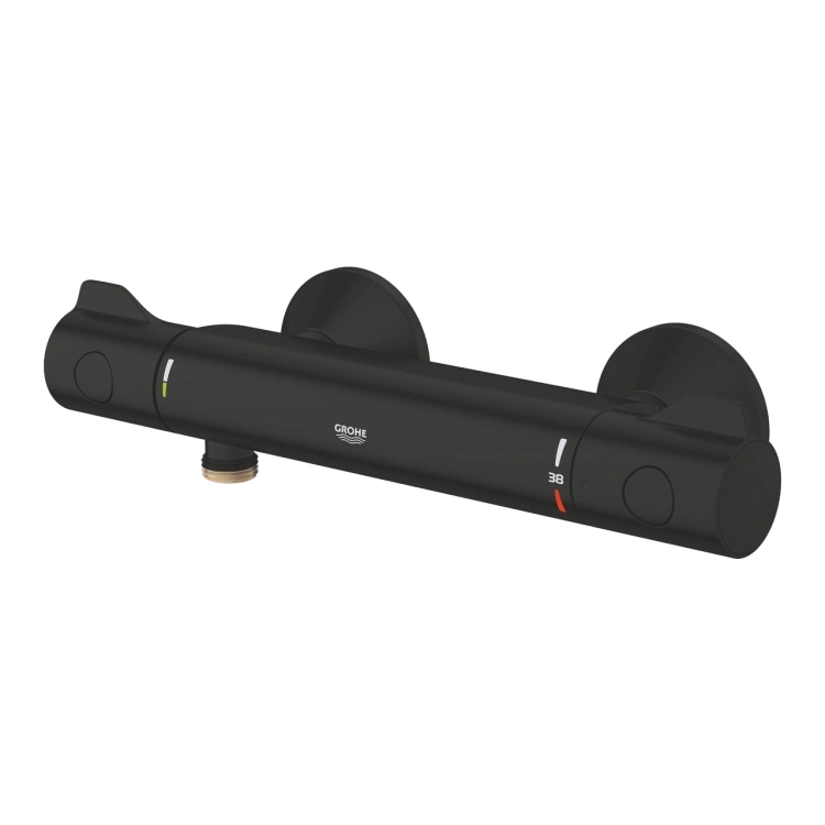 GROHE Grohtherm 800 Cosmopolitan bateria prysznicowa z termostatem, matte black 1022022430