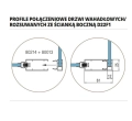Ronal Divera kabina trójścienna 80x90x80cm, drzwi wahadłowe, profile czarny mat, szkło bezbarwne D22T1307020D22F1080607