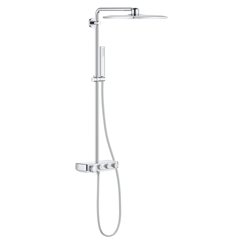 GROHE Grohtherm Euphoria SmartControl System 310 Cube Duo komplet prysznicowy z termostatem do montażu ściennego chrom 26508000