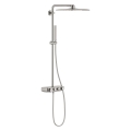 GROHE Grohtherm Euphoria SmartControl System 310 Cube Duo komplet prysznicowy z termostatem do montażu ściennego stal szczotkowana 26508DC0