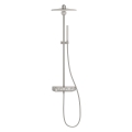 GROHE Grohtherm Euphoria SmartControl System 310 Cube Duo komplet prysznicowy z termostatem do montażu ściennego stal szczotkowana 26508DC0