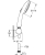 GROHE Tempesta 110 zestaw prysznicowy punktowy, regulowany, chrom 27601003
