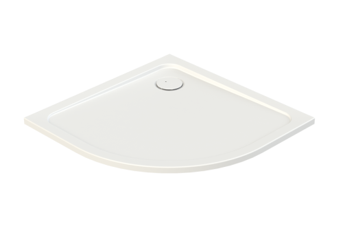 Sanplast Free Line brodzik półokrągły BP/FREE 90x90x2,5+STB 615-040-4430-01-000