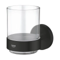 GROHE Essentials szklanka z uchwytem, matte black 1022562430-2.jpg