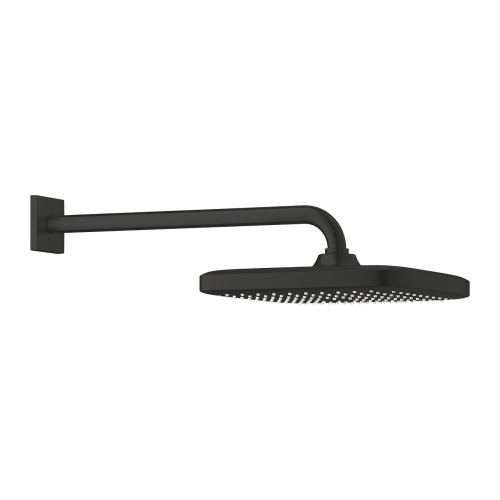 GROHE Tempesta 250 Cube deszczownica 250mm z ramieniem 380mm, matte black 266872430