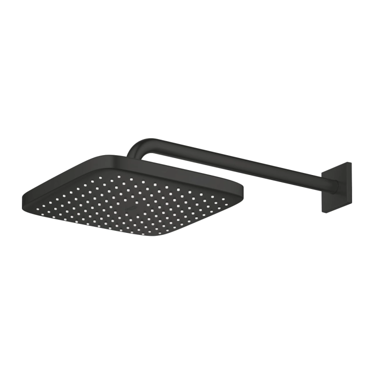 GROHE Tempesta 250 Cube deszczownica 250mm z ramieniem 380mm, matte black 266872430
