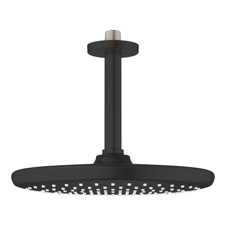 GROHE Tempesta 250 deszczownica 250mm z ramieniem sufitowym 142mm, matte black 266692430