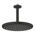 GROHE Tempesta 250 deszczownica 250mm z ramieniem sufitowym 142mm, matte black 266692430