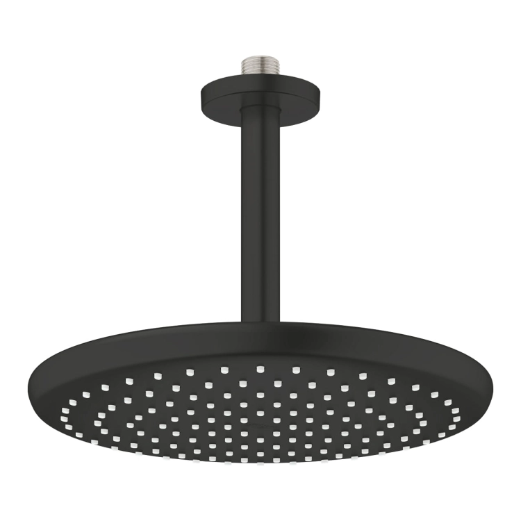 GROHE Tempesta 250 deszczownica 250mm z ramieniem sufitowym 142mm, matte black 266692430
