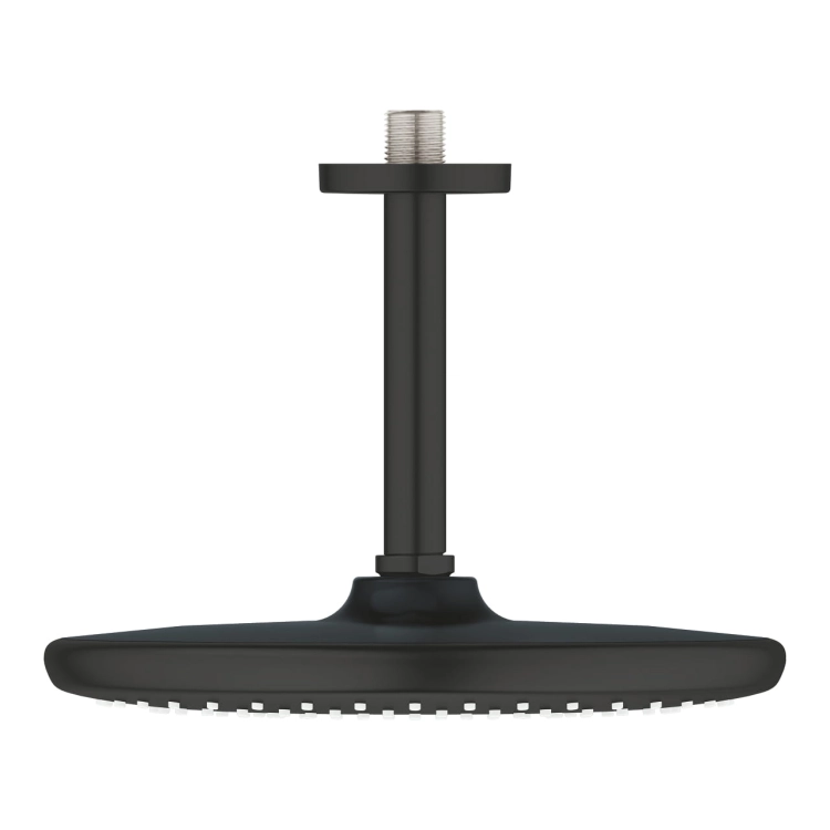 GROHE Tempesta 250 deszczownica 250mm z ramieniem sufitowym 142mm, matte black 266692430