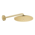 GROHE Rainshower Mono prysznic górny 310mm z ramieniem ściennym, złoty szczotkowany - brushed cool sunrise 26558GN0