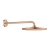 GROHE Rainshower Mono prysznic górny 310mm z ramieniem ściennym, miedziany błyszczący - warm sunset 26558DA0