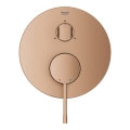 GROHE Essence podtynkowa 3-drożna, element zewnętrzny, miedziany szczotkowany - brushed warm sunset 24169DL1