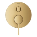 GROHE Essence podtynkowa 3-drożna, element zewnętrzny, złoty szczotkowany - brushed cool sunrise 24169GN1