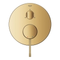 GROHE Essence podtynkowa 3-drożna, element zewnętrzny, złoty połysk - cool sunrise 24169GL1