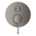 GROHE Essence podtynkowa 3-drożna, element zewnętrzny, szczotkowany grafit - brushed hard graphite 24169AL1