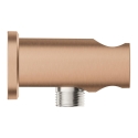 GROHE Rainshower kolanko przyłączeniowe z uchwytem, miedziany szczotkowany - brushed warm sunset 26658DL0