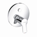 Kludi Pure&Easy bateria wannowa podtynkowa element zewnętrzny 376590565