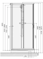 Sanplast Classic IIa kabina czterościenna prostokątna 80x100 cm biała KCKN-CLIIa-80x100 602-011-0051-01-4B1