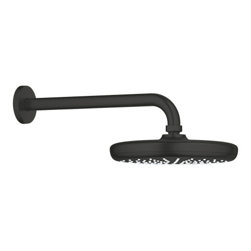 GROHE Tempesta 210 deszczownica 210m z ramieniem 286mm, matte black 1022182430