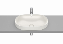 Roca Inspira Round umywalka blatowa 55x37cm, beżowa A327527650