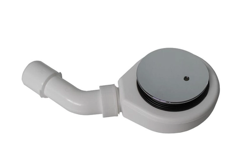 Sanplast syfon brodzikowy płaski ø90mm, pokrywa chrom 661-A0043