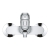 GROHE Euroeco bateria wannowa ścienna, chrom 32743001