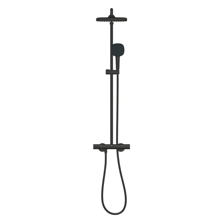 GROHE Tempesta 250 Cube system prysznicowy z termostatem, matte black 266892431