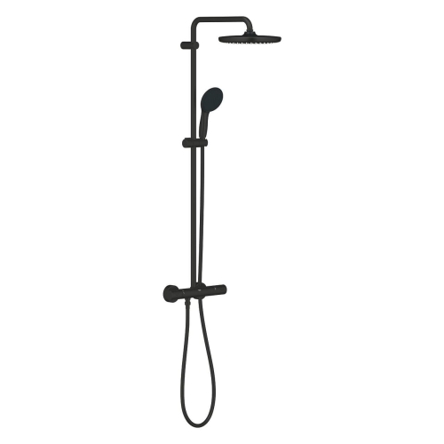 GROHE Tempesta 250 system prysznicowy z termostatem, matte black 266702431