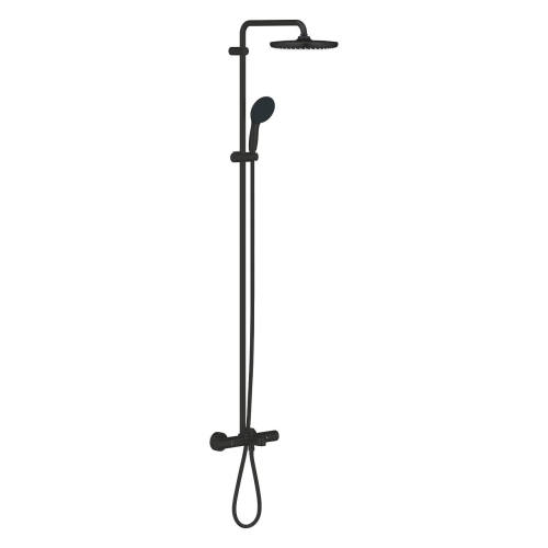 GROHE Tempesta 250 system wannowo-prysznicowy z termostatem, matte black 266722431