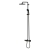 GROHE Tempesta 250 system wannowo-prysznicowy z termostatem, matte black 266722431