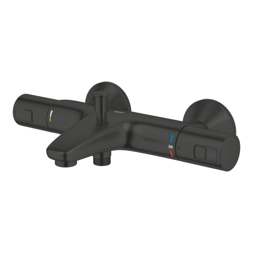 GROHE Precision Start bateria wannowo-prysznicowa z termostatem, matte black 345982430