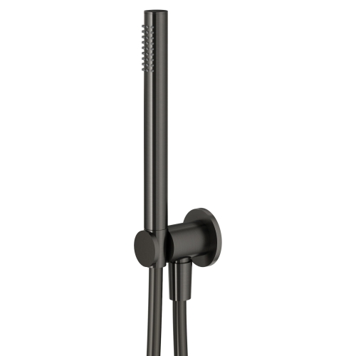 Emmevi zestaw prysznicowy do baterii podtynkowej, gunmetal - grafit szczotkowany 154V.CNS
