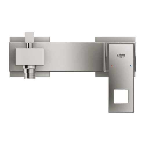 GROHE Eurocube bateria wannowa ścienna, stal nierdzewna 23140DC0