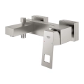GROHE Eurocube bateria wannowa ścienna, stal nierdzewna 23140DC0