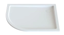 Sanplast Free Line brodzik półokrągły asymetryczny BP-P/FREE 80x120x5cm, prawy 615-040-1790-01-000
