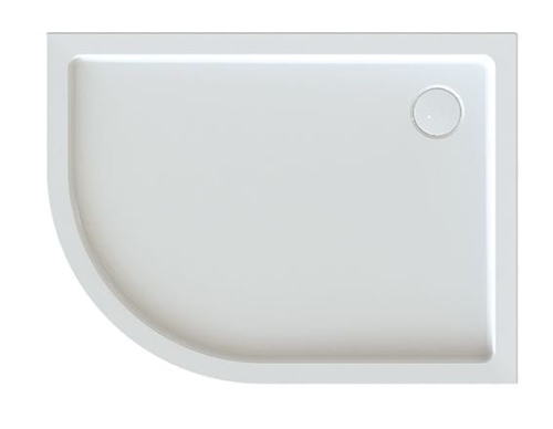 Sanplast Free Line brodzik półokrągły asymetryczny BP-P-FREE 80x120x5cm