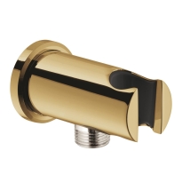 GROHE Rainshower kolanko przyłączeniowe z uchwytem, złoty połysk - cool sunrise 26658GL0
