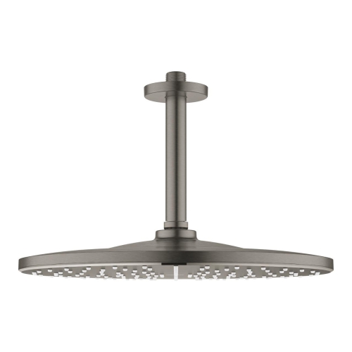 GROHE Rainshower Mono prysznic górny 310mm z ramieniem sufitowym, szczotkowany grafit - brushed hard graphite 26560AL0