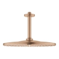 GROHE Rainshower Mono prysznic górny 310mm z ramieniem sufitowym, miedziany szczotkowany - brushed warm sunset 26560DL0