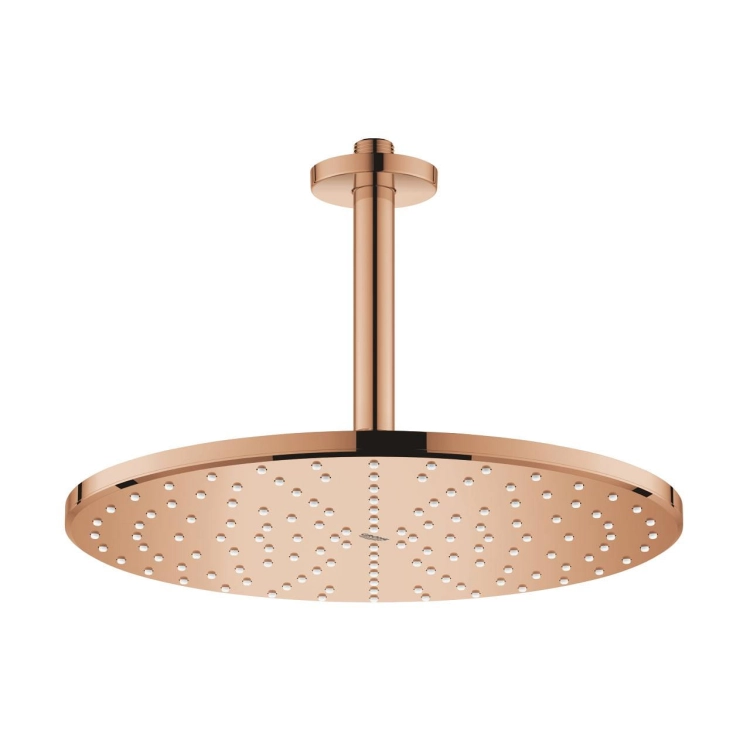 GROHE Rainshower Mono prysznic górny 310mm z ramieniem sufitowym, miedziany błyszczący - warm sunset 26560DA0